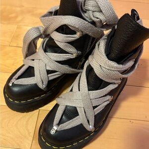 Rick Owens x Dr Marten 1460 quad pent ro